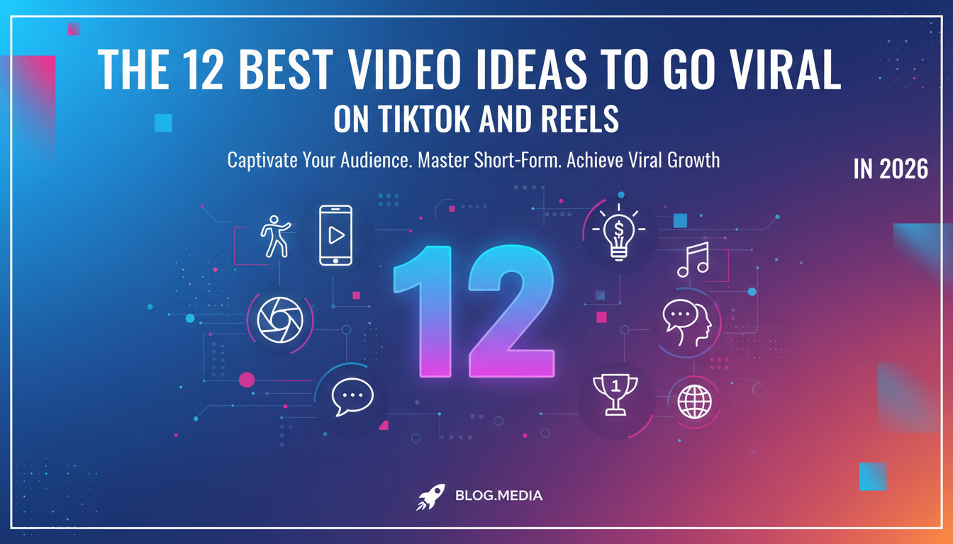 The 12 Best Video Ideas to Go Viral on TikTok and Reels in 2026